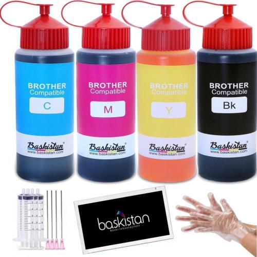 Brother T510W Mürekkep 4x500 ml (Muadil)
