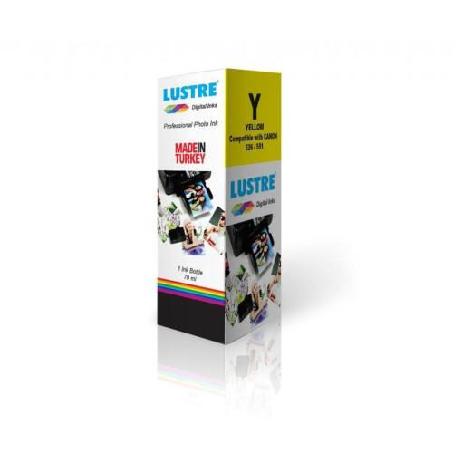 Canon Fotoğraf Serisi Uyumlu Mürekkep Sarı 70 ml