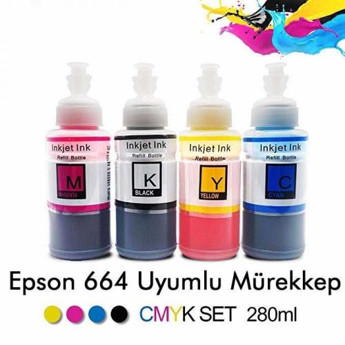 Epson L220 için 4x70 ml Mürekkep
