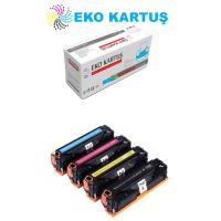 Hp M6D61A 201A TAKIM 4 RENK Muadil Toner