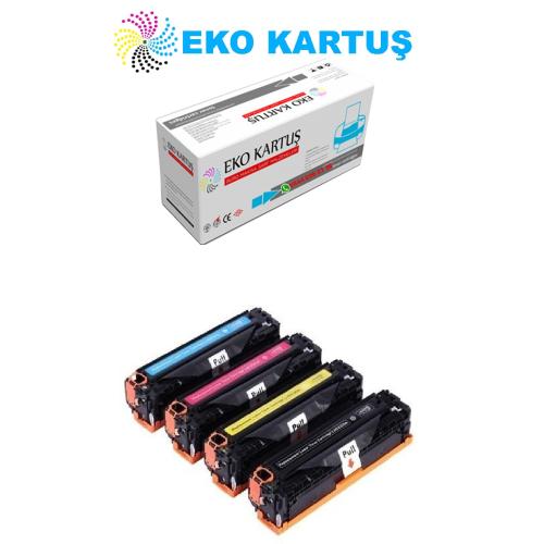 Hp M6D61A 201A TAKIM 4 RENK Muadil Toner