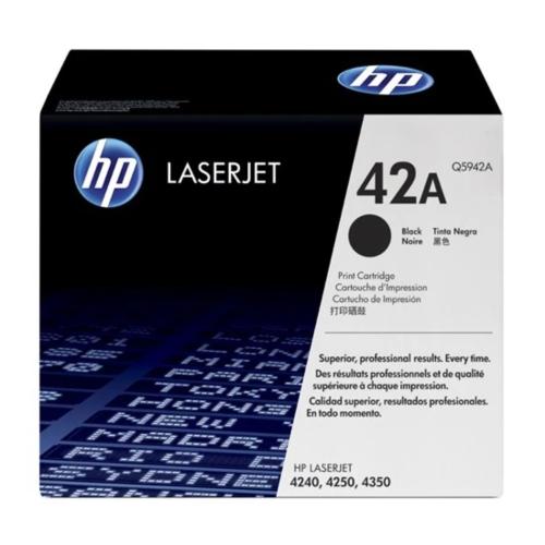 HP 42A 10000 Sayfa Kapasiteli Siyah Toner Q5942A