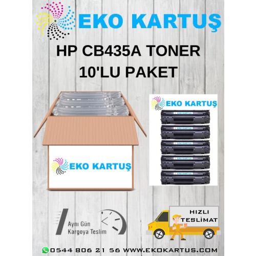 HP CB435A (35A) EKONOMİK AVANTAJLI 10'LU MUADİL TONER