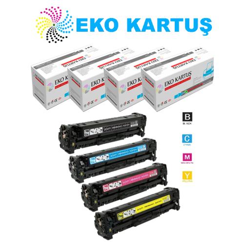 HP Color Laserjet 3500n 308A) 4 RENK TAKIM MUADİL TONER