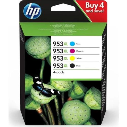 Hp  953xl set 4 renk orijinal kartuş